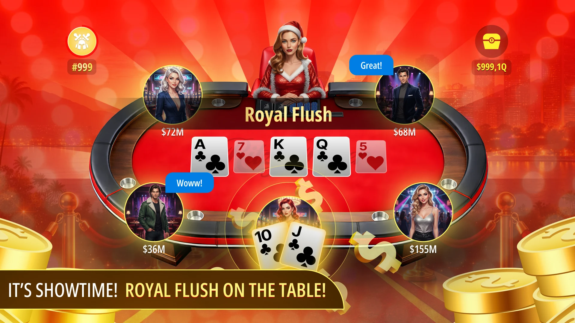 Ritzy Poker - Texas Holdem screenshot